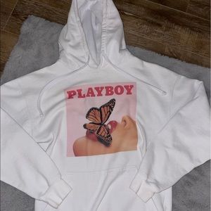 customized playboy hoodie